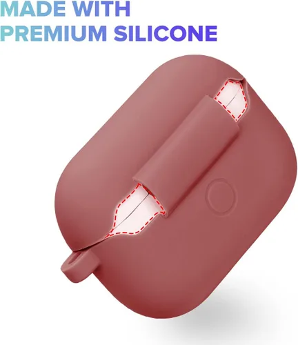 Miniatura 2 de Funda de silicona compatible con AirPods Pro, funda de silicona de dibujos animados con girasol 3D, divertida y bonita funda con llavero, regalo