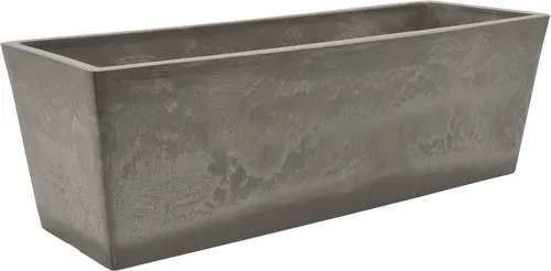 Miniatura 8 de Arcadia Garden Products PSW U45CT - Caja de ventana de plástico compuesto de piedra/madera, sin orificio de drenaje (perforable), 17.5 x 7 x 6