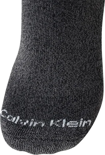 Miniatura 10 de Calvin Klein Calcetines para hombre, mezcla de algodón, acolchados, sin talla, forro de calcetines atléticos (6 unidades)