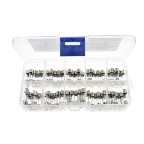 Miniatura 5 de VEGET - Juego surtido de 100 fusibles de vidrio de soplado rápido, 10 valores de amplificador de 0.197 x 0.787 in, 250 V, 0.2, 0.5, 1, 2, 3, 5, 8
