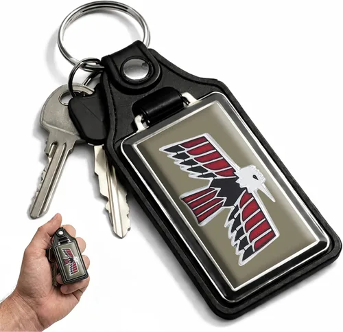 Miniatura 34 de Brotherhood Car Key Chain for Cutlass - Classic Models Keychain for Men and Women Gift Key Ring Azul alpino