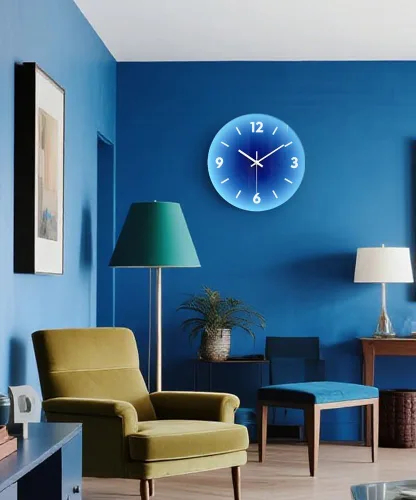 Miniatura 3 de Reloj de pared moderno de 12 pulgadas, reloj de cristal silencioso, relojes de pared decorativos para sala de estar, cocina, oficina, dormitorio