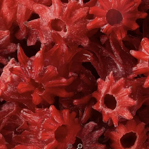 Miniatura 2 de US Snacks Flor de hibisco confitado, flores comestibles deshidratadas, hibisco seco (1 libra)