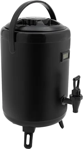 Miniatura 3 de Dispensador térmico aislado de bebidas frías y calientes con espita - Dispensador de té y café de acero inoxidable (2.11 galones)