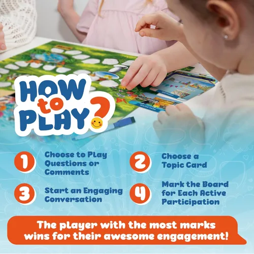 Miniatura 5 de SkillEase Juego de habilidades sociales Chatter Pop para pensar en los demás, materiales de terapia del habla, juegos de terapia, educativos