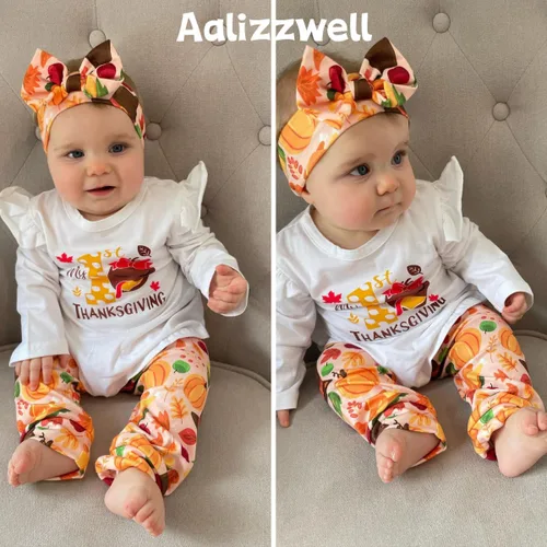 Miniatura 3 de Aalizzwell Traje de Navidad para bebés y niñas
