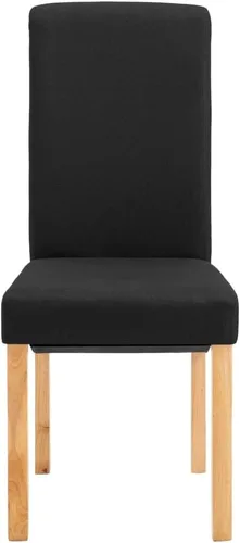 Miniatura 4 de Dining Chairs 2 Pcs Black Fabric,Living Room Dining Chairs,Counter Dining Chairs Suitable for Daily Dining Or Special Events Such As Meetings