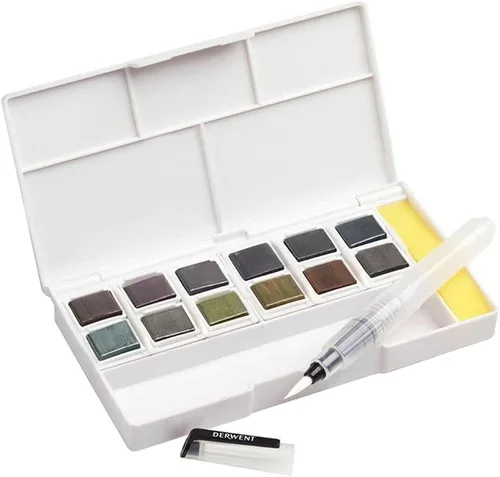 Miniatura 8 de Derwent Pintura Metálica - Paleta de 12 tonos