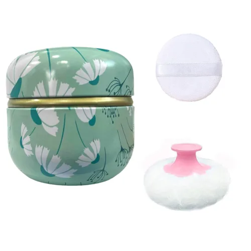 Miniatura 21 de Polvo Corporal y Contenedor para Polvo en Polvo, Polvo para Mujeres y Estuche de Polvo para Baño y Viaje (Abstracción)