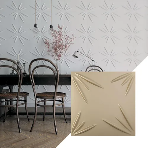 Miniatura 44 de Ekena Millwork WP20X20INWH 19 5/8 pulgadas de ancho x 19 5/8 pulgadas de alto Inula EnduraWall Decorativo 3D Panel de Pared Cubre 2.67 pies cuadrados