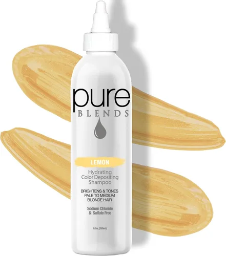 Miniatura 19 de Pure Blends Cherry Hydrating Color Depositing Shampoo Brighten & Tone Color Faded Hair Tinte semipermanente para el cabello previene la decoloración