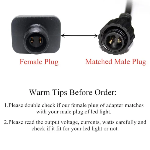 Miniatura 5 de Controlador LED de 4.5 V, transformador LED clase 2, fuente de alimentación IP44 impermeable de bajo voltaje, enchufe de EE. UU. para luz