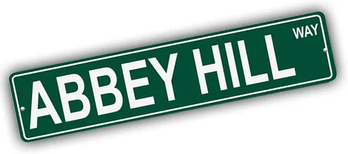 Texas Mountains Pick Your Mountain Compatible/Reemplazo para Abbey Hill United States Mountain Aluminio Metal Tin Street Sign Style Decoración del