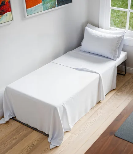 Miniatura 21 de Juego de sábanas tamaño King para RV de 72" x 80" - Sábanas de 4 piezas para cama RV Short Queen - Ultra suaves, transpirables y refrescantes - 01