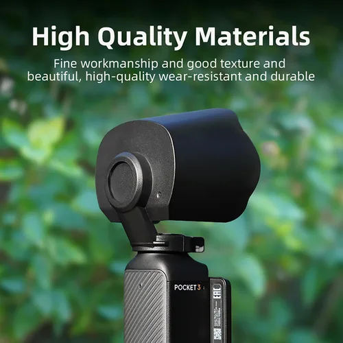 Miniatura 5 de Parasol para lente de cámara DJI OSMO Pocket 3 Lens Protective Cover Guard Parasol Anti-Glare Lens Sun Hood Cap Accesorios