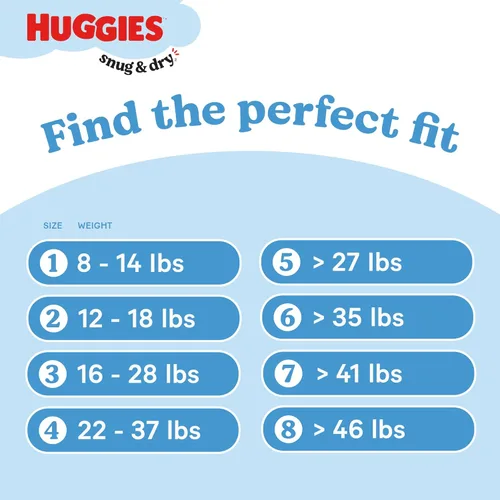 Miniatura 5 de Pañales Huggies Snug & Dry para bebé