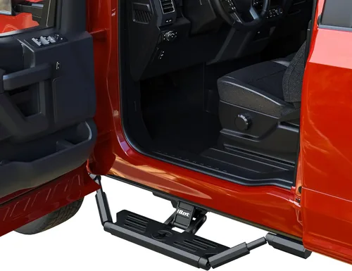 Miniatura 12 de APS iBoard - Estribos para F-150 cabina extendida de 2 puertas completas y 2 puertas suicidas
