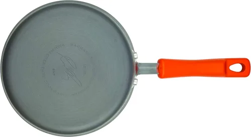 Miniatura 3 de Rachael Ray Brights - Cacerola antiadherente anodizada dura con tapa, 3 cuartos de galón, color gris con asas naranjas