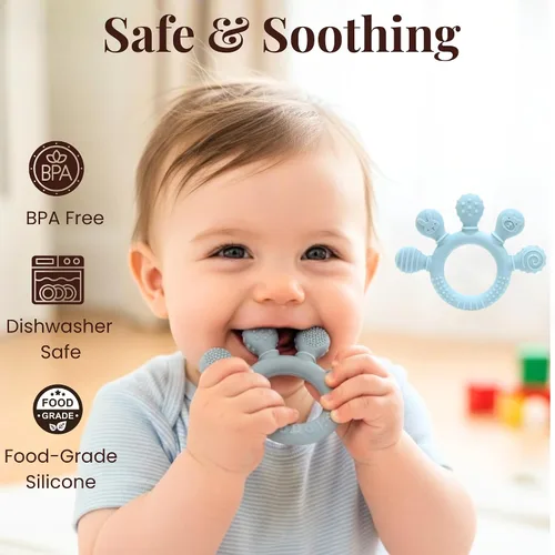Miniatura 5 de Juego de cestas de regalo para bebé con adorables artículos esenciales para recién nacidos para bebé niña y niño, cestas de regalo de calidad