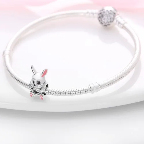 Miniatura 155 de KUNSIR Los abalorios se adaptan a pulseras Pandora para mujer, plata de ley 925, cuentas colgantes de joyería para niñas, dijes de feliz cumpleaños