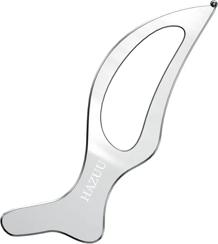 Herramienta de masaje de raspado Guasha de acero inoxidable Hazuu para terapia de tejidos blandos, ideal para alivio de espalda, piernas, brazos,