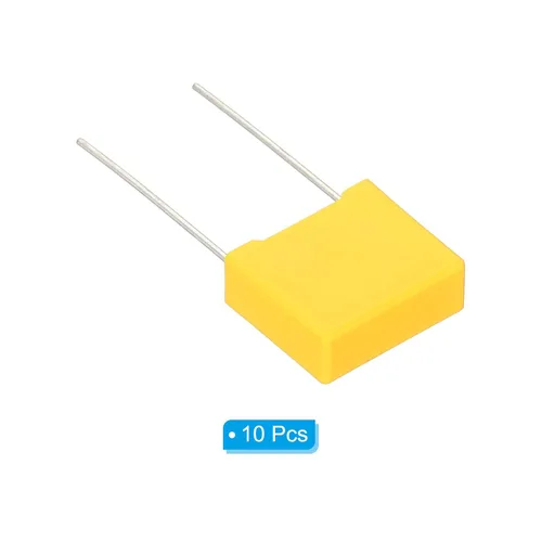 Miniatura 3 de PATIKIL Condensadores de seguridad, paquete de 10 unidades 0.001uF AC 310V 0.394 in Pin Pitch 0.512x0.433x0.197 in polipropileno Film Capacitor