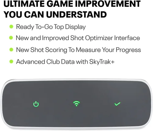 Miniatura 6 de Monitor de lanzamiento de golf y simulador de golf SkyTrak+
