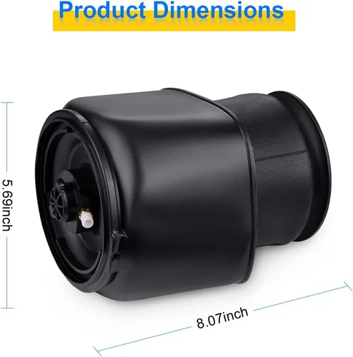 Miniatura 5 de JDMON Juego de 2 Bolsas de Suspensión de Aire Trasero Kit de Reemplazo para BMW X5 F15 2013-2020, BMW X6 F16 2014-2021, Reemplaza 37126795013