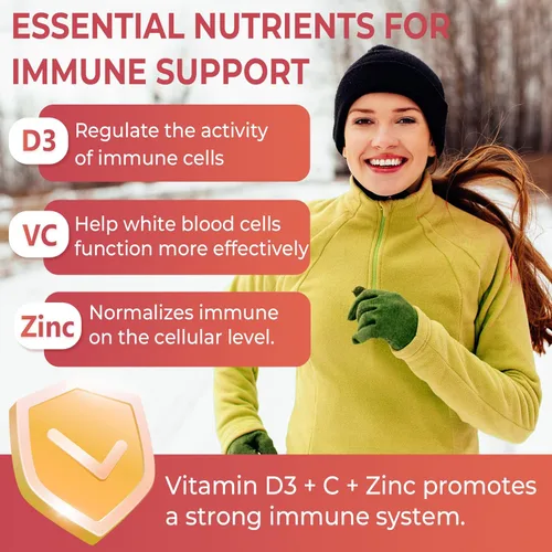 Miniatura 4 de Vitamina D3 + K2 + A Gummies 5000IU/10000 UI – Suplemento de vitamina D3 Con K2 con calcio magnesio zinc, vitamina C y E, alta dosis máxima