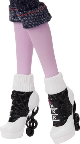 Miniatura 6 de Monster High Muñeca Boo-riginal Creeproduction, reproducción coleccionable de Operetta con soporte para muñeca, diario y araña mascota Memphis