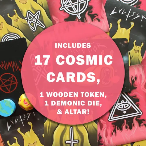 Miniatura 2 de SATANIMALES: Juego de Cartas de Aniquilación 2-4 Jugadores, 15 Minutos para Jugar, Edad 14+ Babosa Banana Devoradora de Mundos y Cultistas