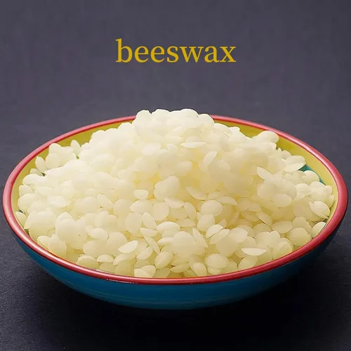 Miniatura 4 de Gránulos de cera de abeja blanca natural (5 libras) Material puro sin refinar para proyectos de bricolaje Fabricación de velas, cuidado
