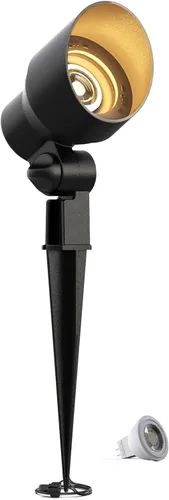 Miniatura 11 de GOODSMANN Luces de paisaje de bajo voltaje Focos de paisaje Focos 3W LED 200 lúmenes con bombilla reemplazable 12V CA con conector de cable