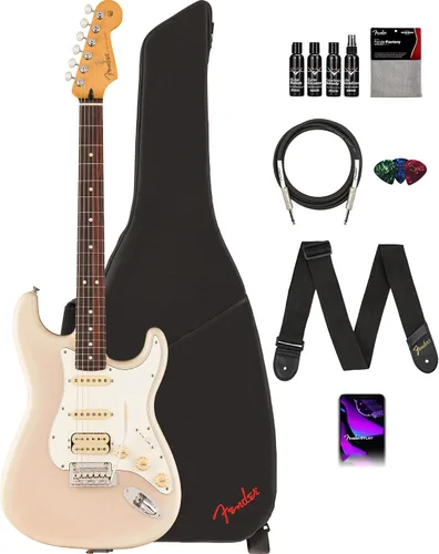 Miniatura 14 de Fender Player II Stratocaster Modificada - Paquete Electric Blue con bolsa de concierto, correa, cable, paquete de 3 púas y kit de limpieza