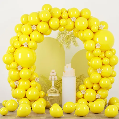 Miniatura 30 de Voircoloria - Globos azul bebé claro, paquete de 66 globos de 12 pulgadas de látex para fiestas para niños y niñas, para cumpleaños, baby shower, 16