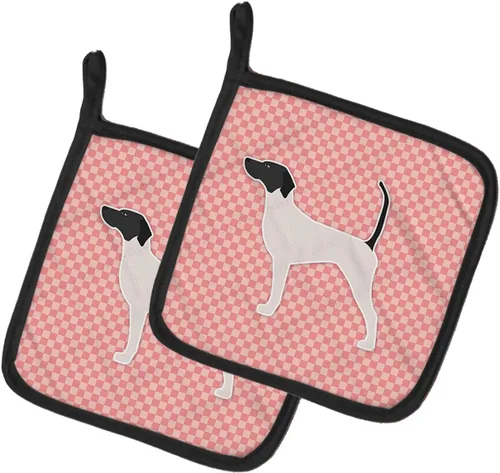 Miniatura 361 de Caroline's Treasures BB3567PTHD - Juego de soportes para ollas de cocina resistentes al calor, almohadillas calientes para cocinar, hornear, Copo