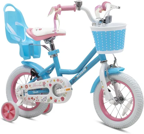 Miniatura 19 de ACEGER Bicicleta para niños de 2 a 10 años, estilo BMX, para niños y niñas de 2 a 10 años, bicicleta para niños de 12, 14 y 16 pulgadas, con ruedas