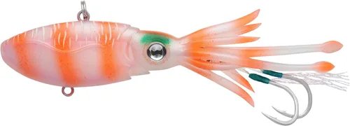 Miniatura 22 de Nomad Design Señuelo de pesca vibratorio patentado original de Squidtrex – Señuelo de plástico suave TPE con aroma añadido para agua salada con Cali