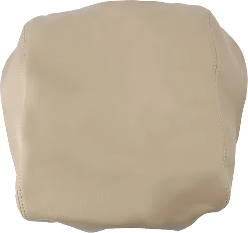 Miniatura 4 de AUTOKAY Funda de cuero para tapa de consola central con apoyabrazos para Honda Pilot 2009-2015 - Beige Tan