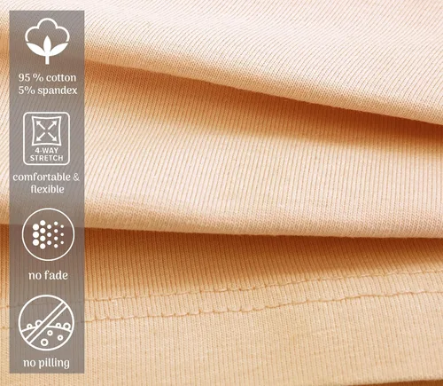 Miniatura 46 de Lilax Pantalones cortos de baile básicos y suaves para niñas para gimnasia o debajo de las faldas