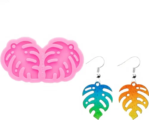 Miniatura 14 de Molde de resina en forma de lágrima para aretes, moldes de joyería de resina de silicona, moldes de fundición de resina epoxi para mujeres, aretes