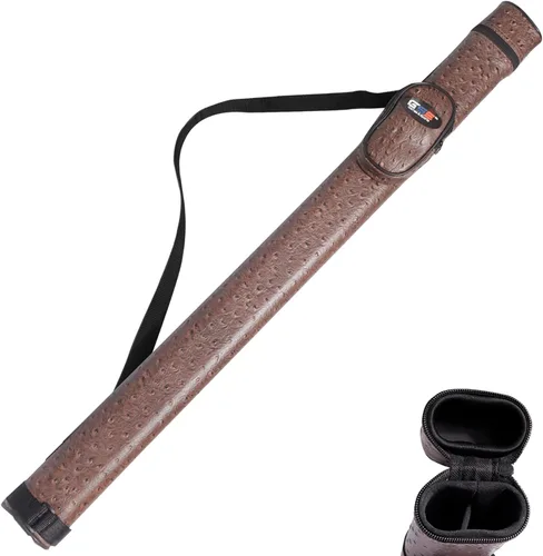 Miniatura 17 de Fundas para tacos de billar GSE Games & Sports Expert, Estuche de transporte de lujo para palo de billar duro 1x1, Accesorios para billar