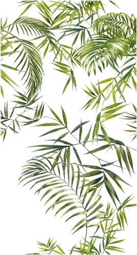 Miniatura 9 de artgeist Mural de pared Tropical de 58 x 110 pulgadas - Mural de pared autoadhesivo para despegar y pegar, calcomanía extraíble, imagen de primera