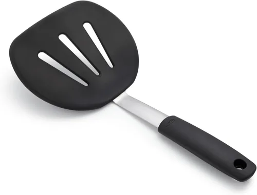 Miniatura 2 de OXO Good Grips espátula/espumadera de panqueque de nailon flexible, ninguno , Negro