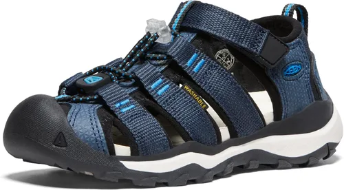 KEEN Sandalias de agua unisex Newport Neo H2 con punta cerrada para niños, Negro, 10 niño de 2 a 3 años