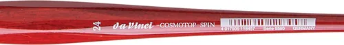 Miniatura 176 de da Vinci Watercolor Series 5580 CosmoTop Spin Pincel de Pintura, Redondo Sintético con Mango Rojo