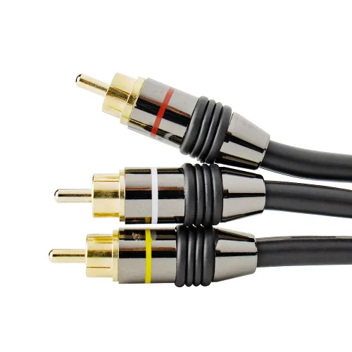 Miniatura 2 de Skywalker Cable de interconexión de audio/video triple RCA serie Hq, 6 pies