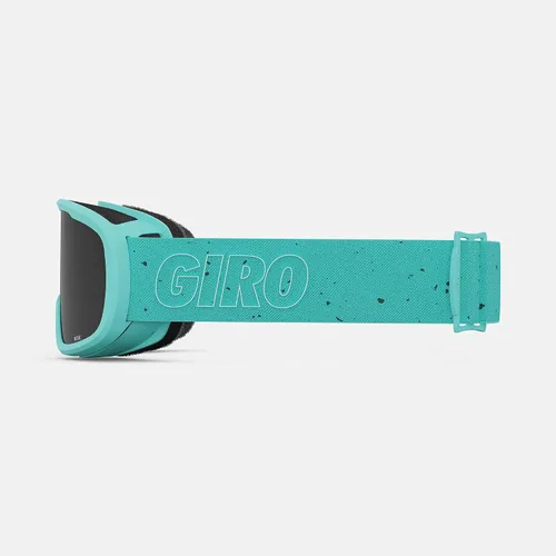 Miniatura 2 de Giro Moxie Asian Fit - Gafas de esquí para mujeres y jóvenes, correa de mica azul esmaltada con lentes ultra negro/amarillo