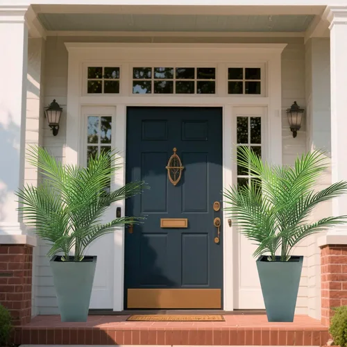 Miniatura 3 de Palmera artificial de 2.7 pies con 12 troncos, perfecta palmera tropical sintética de 32 pulgadas en maceta para interiores y exteriores, casa