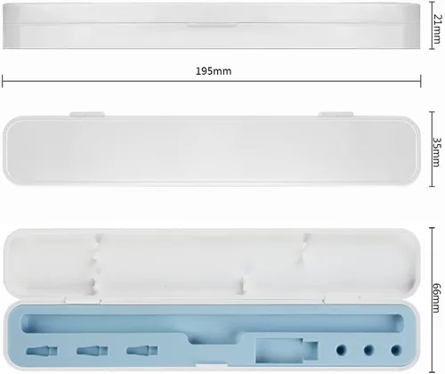 Miniatura 4 de Estuche SIXFU para Lápiz de Apple 2ª Generación/Lápiz de Apple 1ª Generación, Diseño de Estuche de Almacenamiento para Puntas de Lápiz de Apple